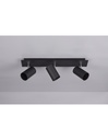 Plafoniera 3 Spot Orientabili Marley Nero Trio Lighting