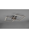 Plafoniera Arribo Quadrati Nero Led Dimmerabile Rgbw Trio Lighting