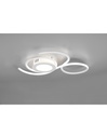 Plafoniera Design Moderno Led Dimmer Jive Bianco Trio Lighting