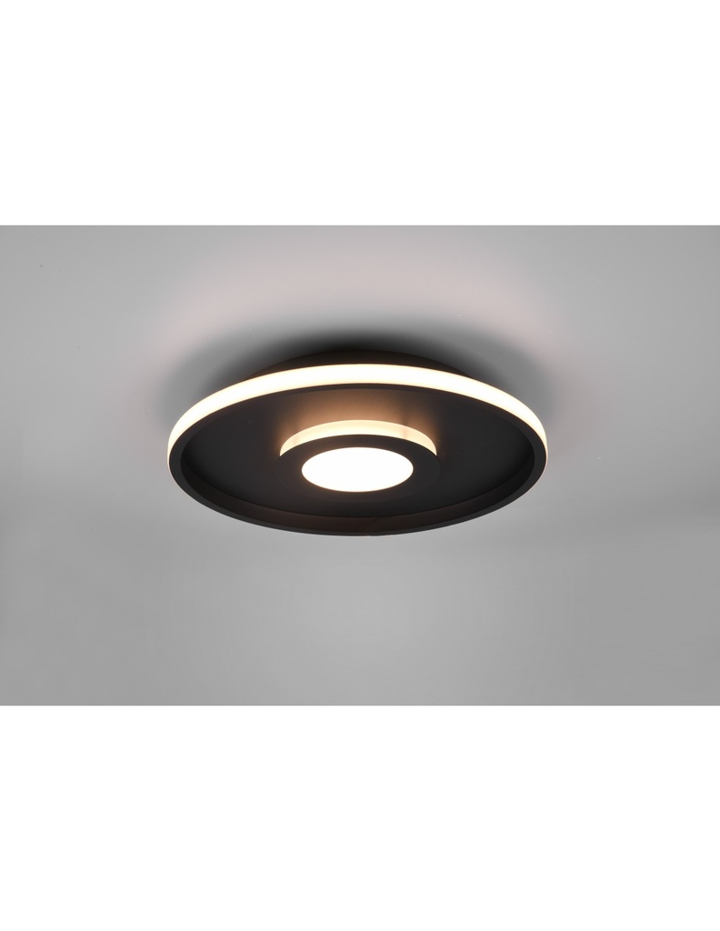 Plafoniera Disco Ascari Led 35w Nero IP44 Trio Lighting