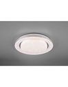 Plafoniera Disco Moderna Atria Led 22w Dimmer Effetto Stelle Bianco Trio Lighting