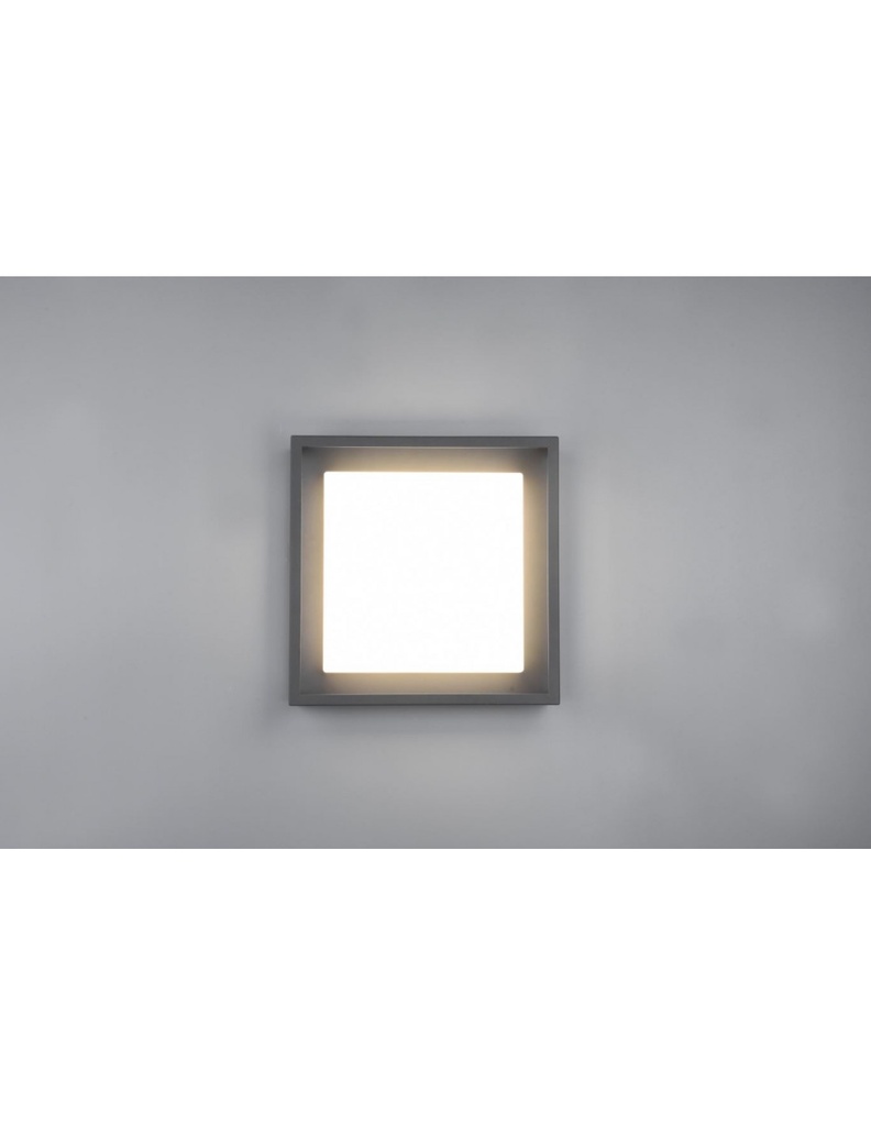 Plafoniera Esterno Led Dip Switch Witham Antracite IP54 Trio Lighting