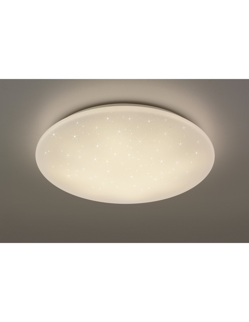 Plafoniera Kato Led Dimmerabile Bianco Effetto Stelle Scintillanti Ø60 cm Trio Lighting