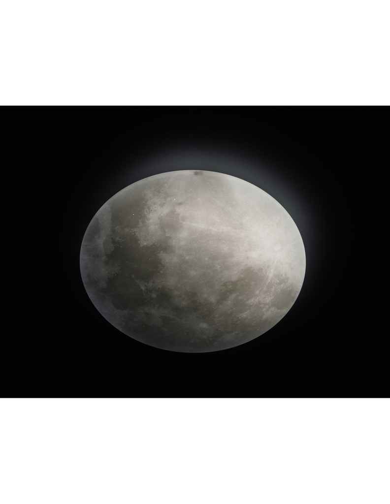 Plafoniera Led Fasi Lunari Effetto Luce Notturna Lunar Ø60 cm Trio Lighting
