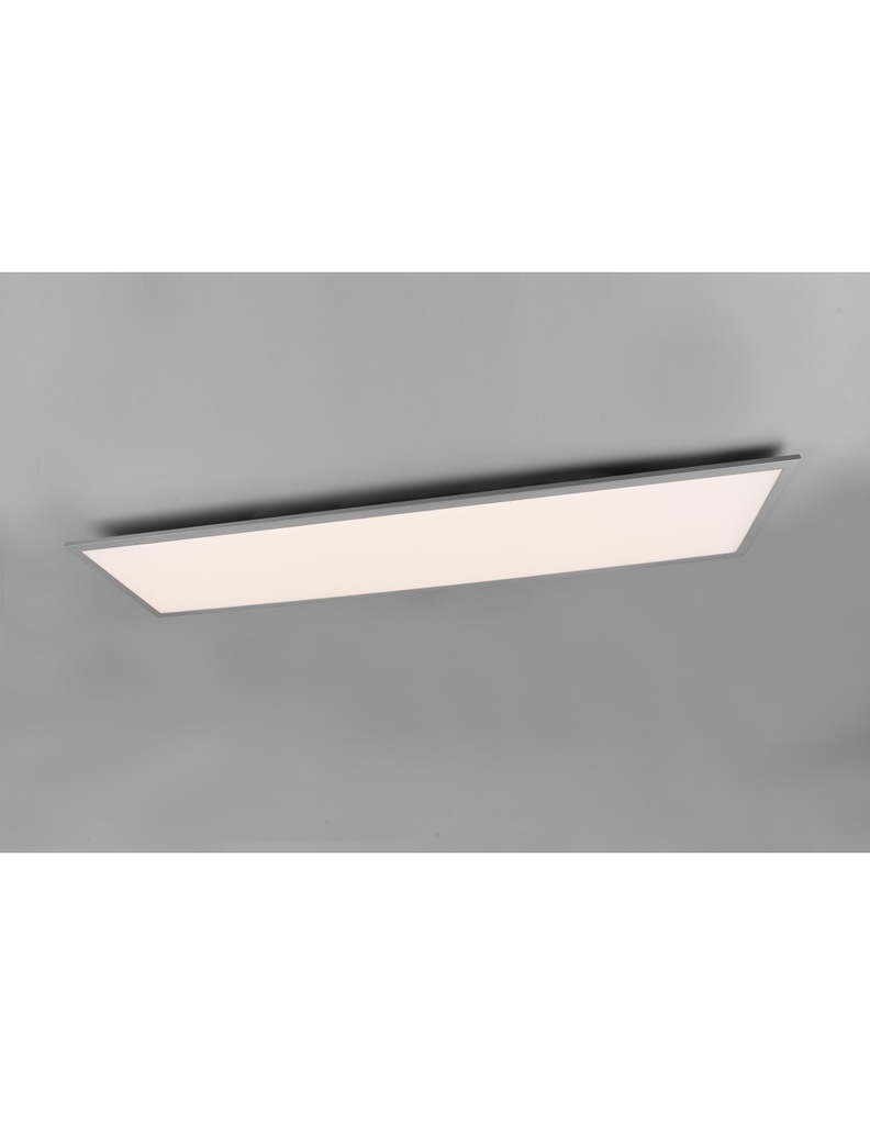 Plafoniera Led Moderna Rettangolare Gamma Alluminio Trio Lighting