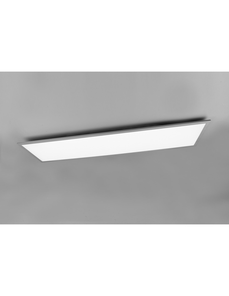 Plafoniera Led Moderna Rettangolare Gamma Alluminio Trio Lighting