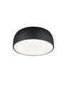 Plafoniera Moderna 4 Luci Baron Metallo Nero Opaco Trio Lighting