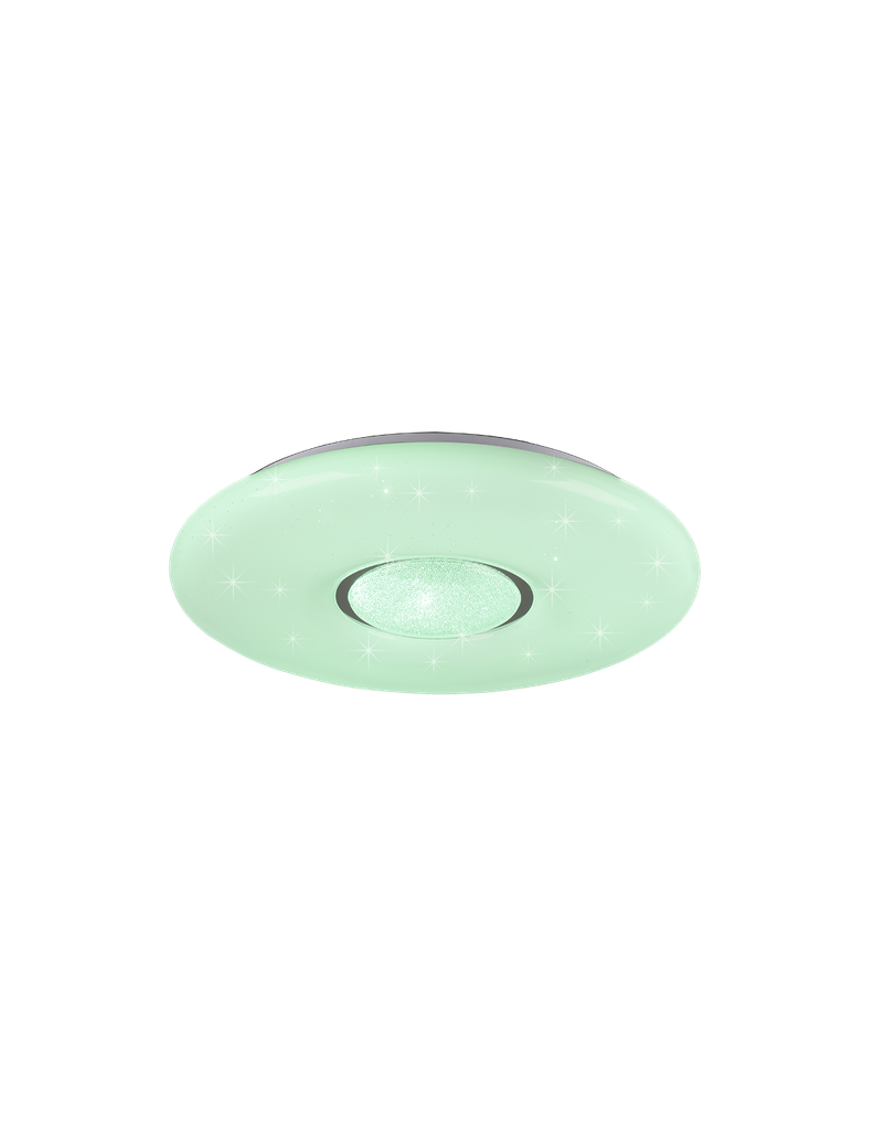 Plafoniera Moderna Led Dimmer RGB Lia Effetto Cielo Stellato Trio Lighting