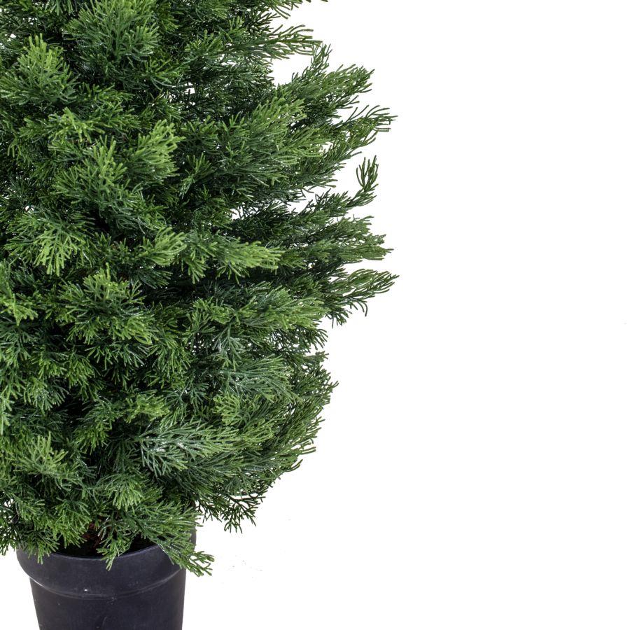 Albero bisalta verde cmø35h60 pvc con 99 rami