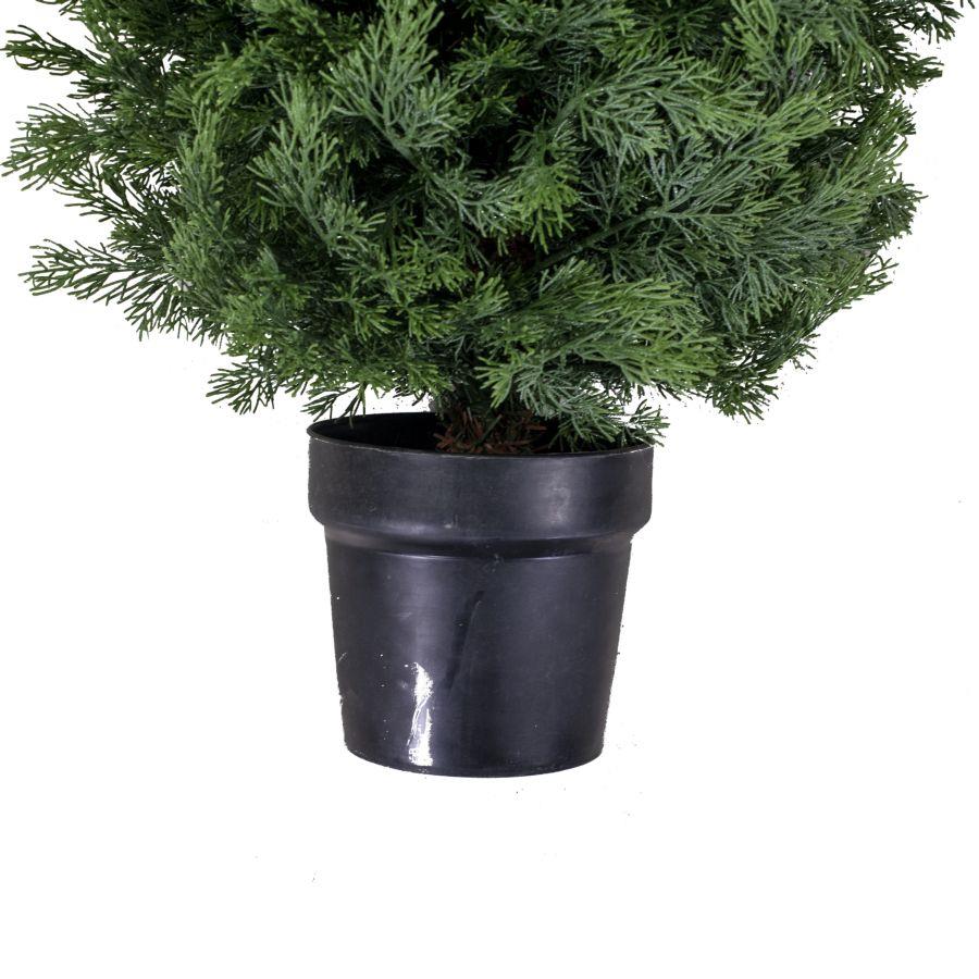 Albero bisalta verde cmø35h60 pvc con 99 rami