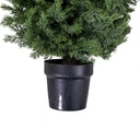 Albero bisalta verde cmø35h60 pvc con 99 rami