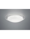 Plafoniera Moderna Led Dimmerabile Effetto Stelle Glitterate Frodo Bianco Ø48 cm Trio Lighting