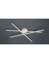 Plafoniera Moderna Tiriac 3 Bacchette Led Bianco L100 cm Trio Lighting
