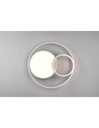 Plafoniera Moderna Vuelta Alluminio 3 Led Dimmer 28w Trio Lighting