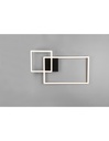 Plafoniera Ottone Squadrata Orientabile Led Dimmer Padella Trio Lighting