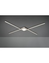 Plafoniera Oxford Bacchette Led X Nichel Opaco Trio Lighting