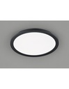 Plafoniera Rotonda Camillus Led Dimmerabile Nero IP44 Ø40 cm Trio Lighting