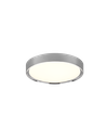 Plafoniera Rotonda Clarimo Led Dimmerabile Cromo IP44 Ø33 cm Trio Lighting