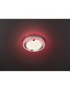 Plafoniera Rotonda Slide Doppio Led Rgbw Dimmerabile Bianco Ø25 cm Trio Lighting