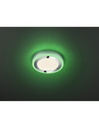 Plafoniera Rotonda Slide Doppio Led Rgbw Dimmerabile Bianco Ø25 cm Trio Lighting