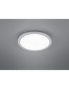 Plafoniera Rotonda Tiberius Led Ø30 cm Alluminio Trio Lighting