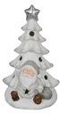 Albero led con babbo natale nci-3800 cm. 24 x 21,5 h 42