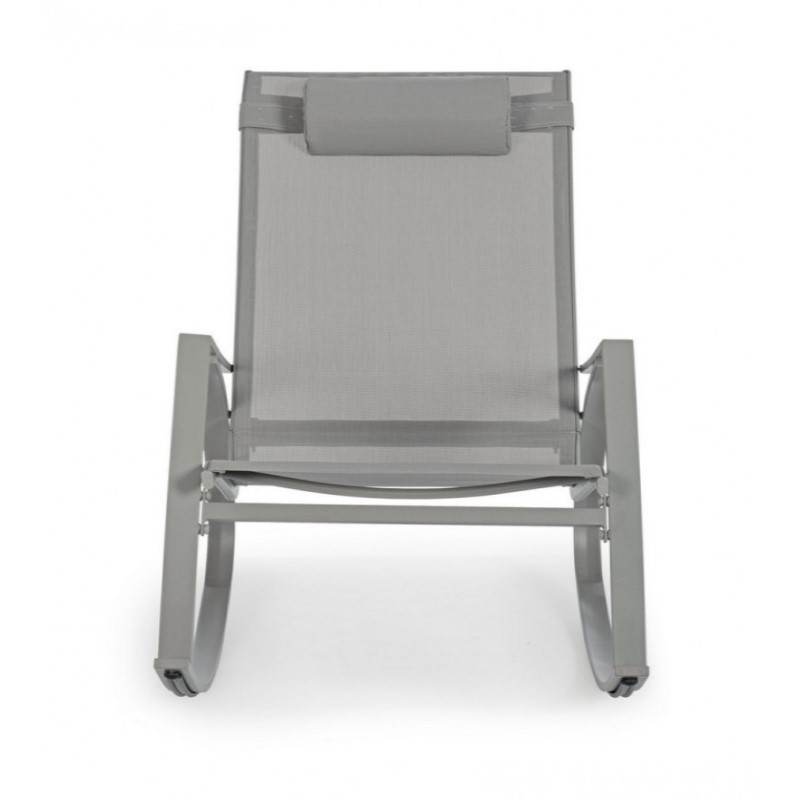 Poltrona da giardino a dondolo Bizzotto Tortora