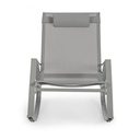 Poltrona da giardino a dondolo Bizzotto Tortora