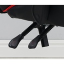 Poltrona gaming Mek rosso nera