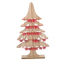 Albero legno naturale con portamemo cm29x5h49