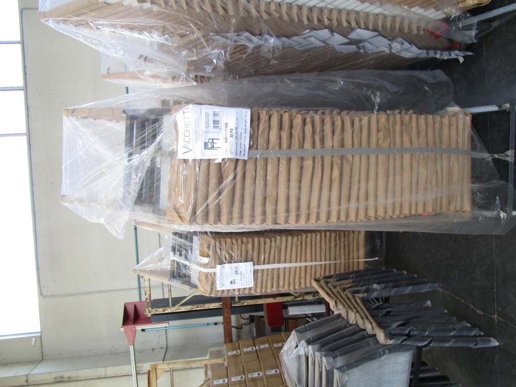 Poltrona in alluminio e textline Cleveland antracite