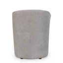 Poltrona in legno e tessuto Grigio Chiaro BELIZE 64,5x63x h76 cm