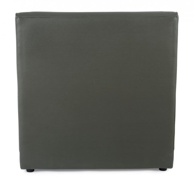 Poltrona in legno moderna effetto pelle verdone stile design