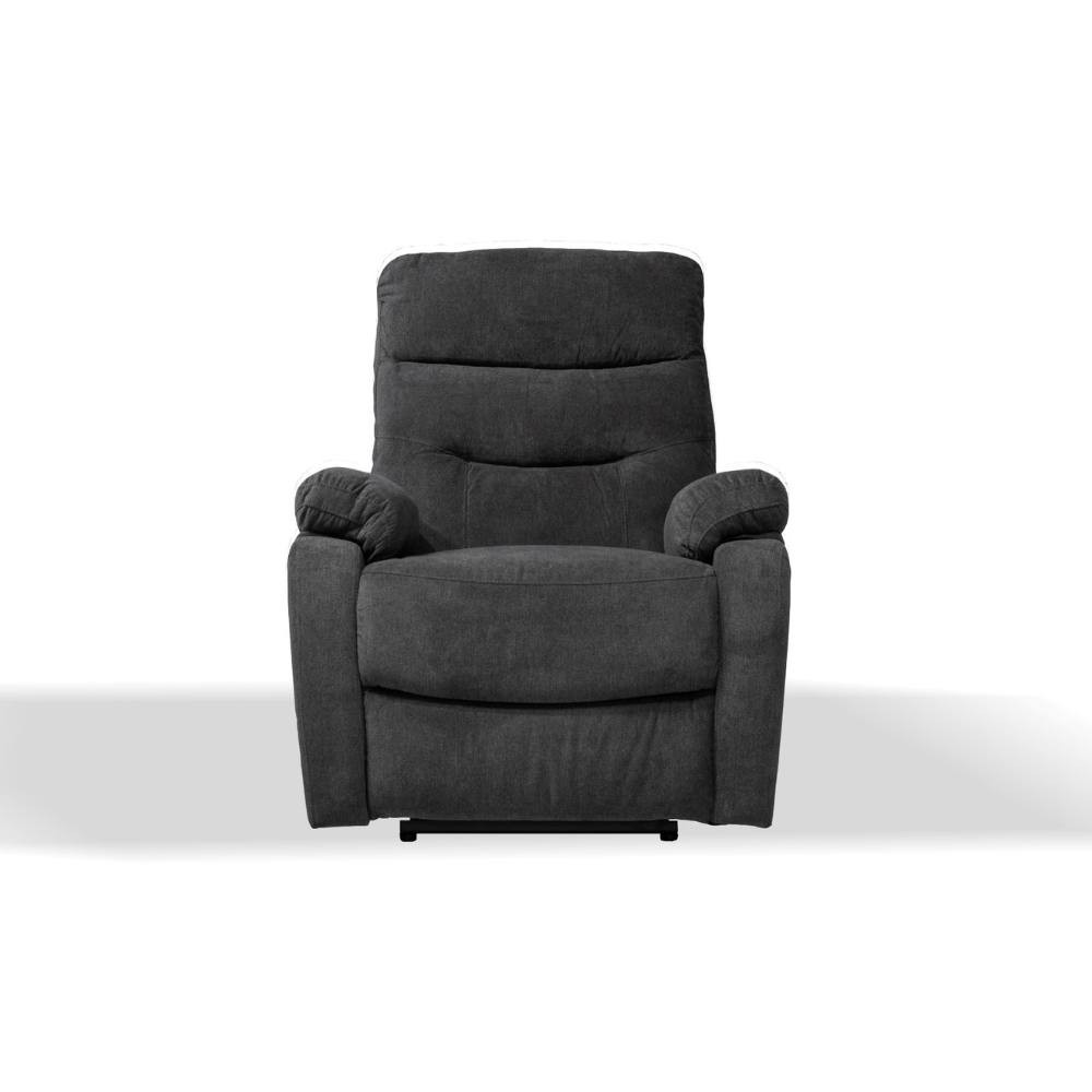 Poltrona recliner elettrico grigio scuro  855 x 92 x 109 cm