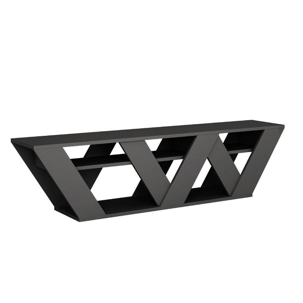 Porta TV Ralla Antracite 158x30x40h