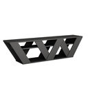 Porta TV Ralla Antracite 158x30x40h