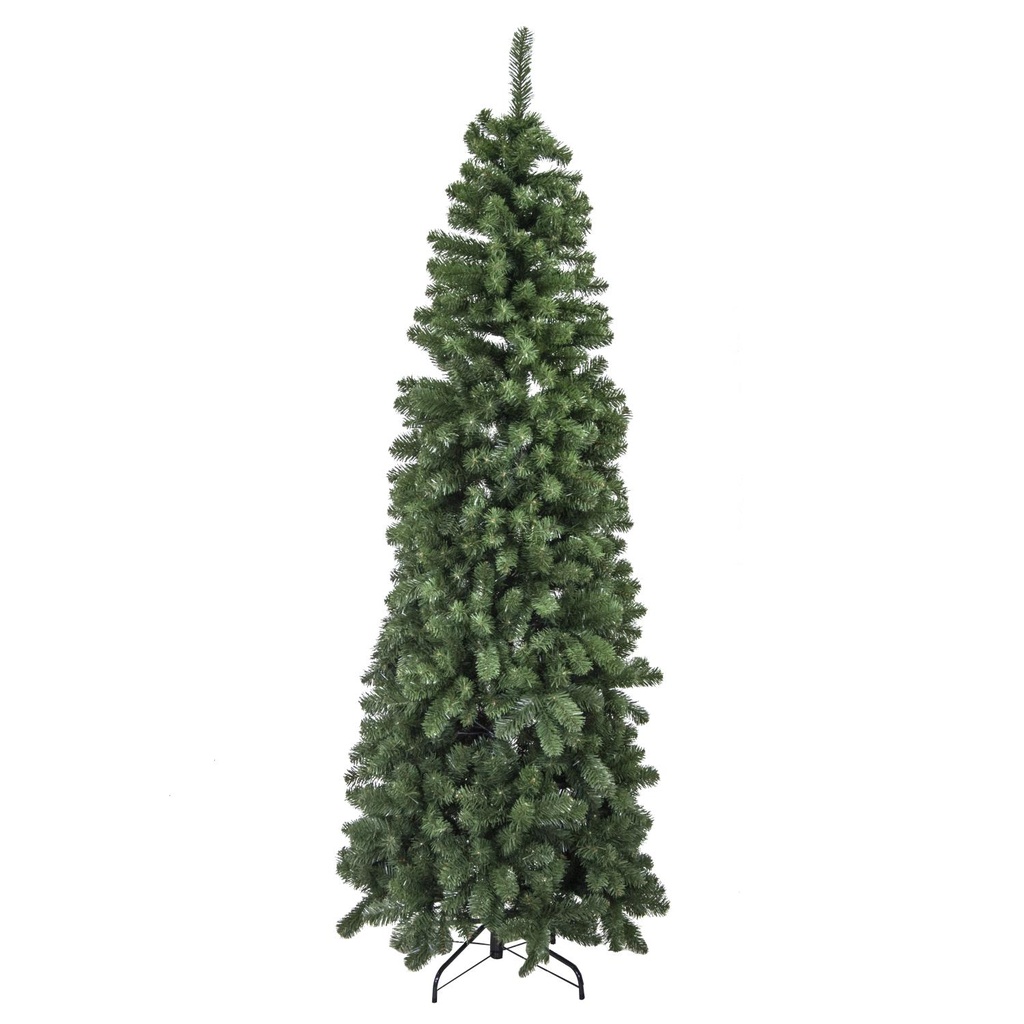 Albero monte Vettore slim verde 1217 rami cmø84h240