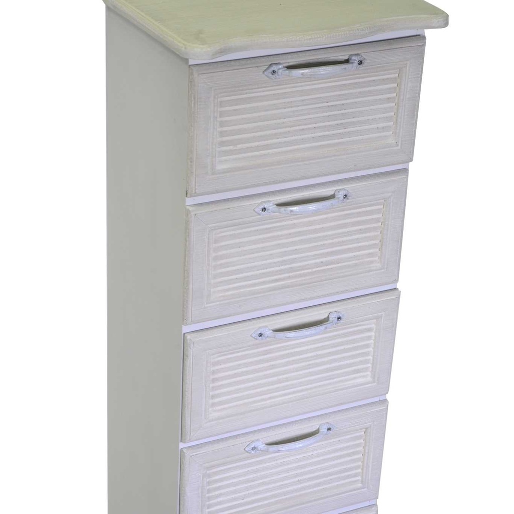 Portacandele metallo arezzo bianco 2 posti cm31x15,5h44