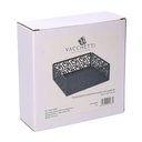 Portacandele metallo argento cm ø11h15