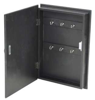 Portachiavi nero da parete jt-2919 cm. 24 x 5 h 34