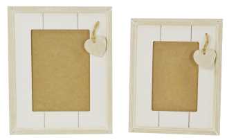 Portafoto grande con cuore kb-7737 cm. 20,8 x 1,8 h 26