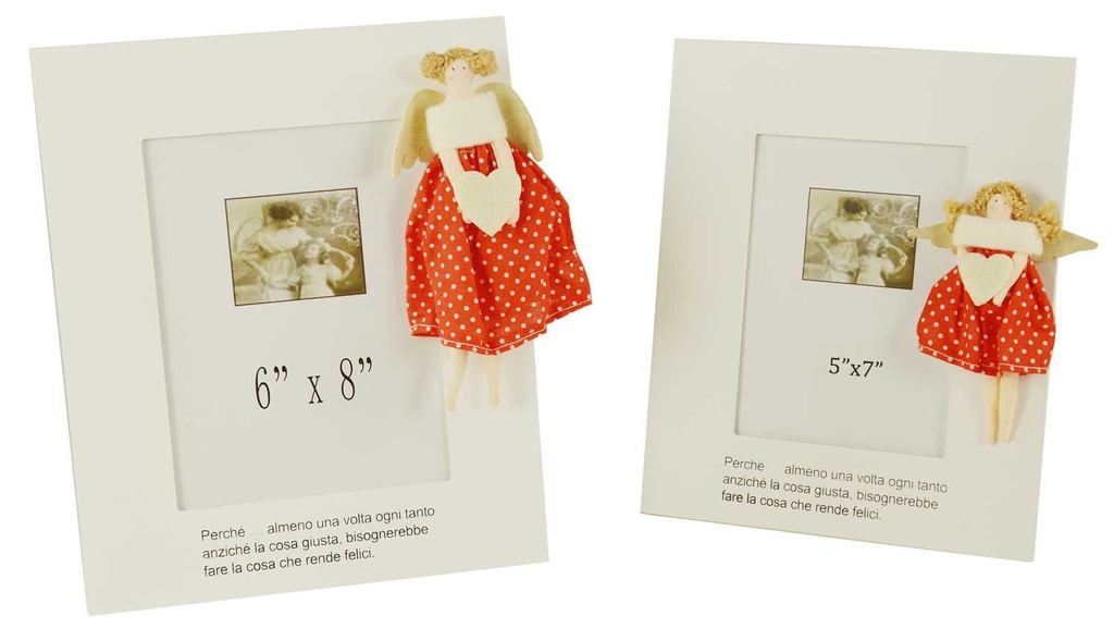 Portafoto grande dream princess rosso sd-0853cm. 24 x 2,5 x 29