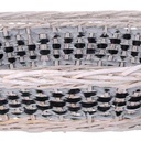 Portalavoro legno rosina 2 cassetti cm33x16h22