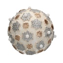 Portaombrelli metallo bianco tondo cmø26xh60x26