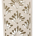 Portaombrelli metallo damasco crema quadro cm 15,5x15,5h49