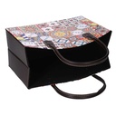 Portariviste ecopelle carretto siciliano rettangolare cm 33,5x15,5h25,5