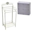 Portasciugamani in metallo Paris bianco