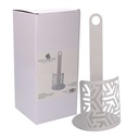 Portascottex metallo frecce bianco tondo cm ø15h33