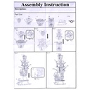 Portatovaglioli legno bianco quadro cm19x19h7