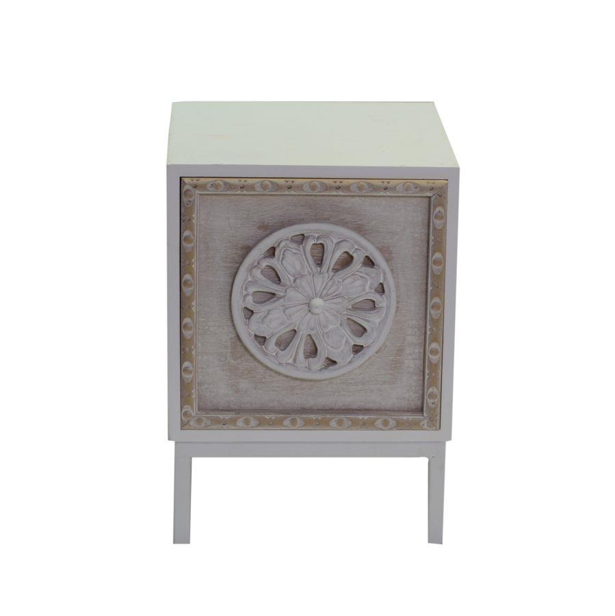 Portatutto legno pandora 1 cassetto quadro cm20x21h29